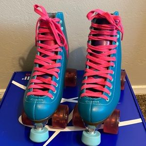 Riedell Orbit Roller Skates- Lagoon Size 7.